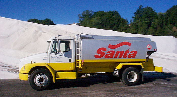 Santa Buckley truck